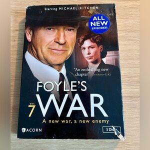 🎉2 for $15🎉 Foyle’s War Season 7 DVD Boxed Set